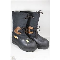 SKI-DOO SNOWGEAR MEN'S BLACK FELT-LINED