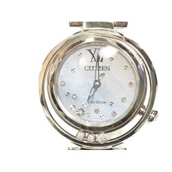 #10-CITIZEN ECO-DRIVE DIAMOND LADIES WATCH