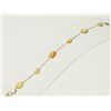 Image 2 : #22-14K YELLOW GOLD OPAL BRACELET
