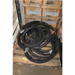 PALLET OF 19 NEW BIKE TIRES INCL BMX AND MOUNTAIN