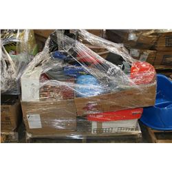 PALLET OF MISC. ITEMS - POWER TOOLS, IMPACT DRILL,