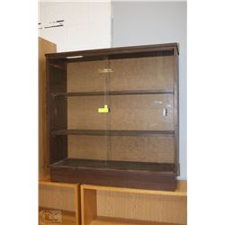 GLASS CABINET BOOKSHELF
