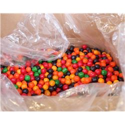 CASE OF BULK ASSORTED FRUIT SOURS  31LBS WORTH