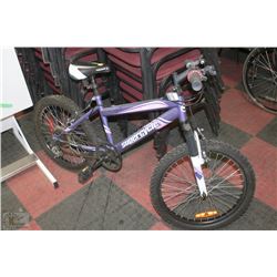 SUPERCYCLE IMPULSE PURPLE BIKE 20"