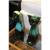 Image 1 : LOT OF 2  LARGE CAT/DOG BLUE MOUNTAIN POTTERY
