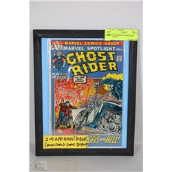 FRAMED MARVEL GHOSTRIDER COMIC #6