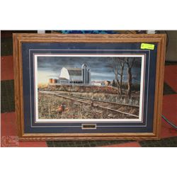 AT THE CROSSING BY JIM HANSEL LTD ED 3567/4700