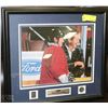 Image 1 : WAYNE GRETZKY/FORD DOUBLE MATTE FRAMED HOCKEY