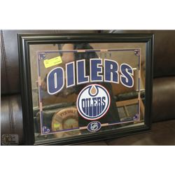 EDMONTON OILERS MIRRORED PICTURE