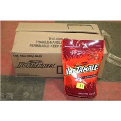 CASE OF 12 HOT TAMALES CANDY