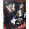 Image 1 : FRAMED AUTHENTIC ZZTOP MEMORABILIA WITH COA  INCL