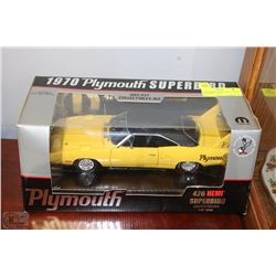 1970 PLYMOUTH DIE CAST 426 HEMI SUPERBID LTD ED.