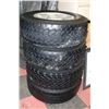 Image 1 : LOT OF 4 BFGOODRICH WHEELS &TIRES 265/70R17