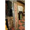 Image 1 : LARGE ANTIQUES SIGN 18" X 80"