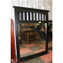BLACK DRESSER MIRROR