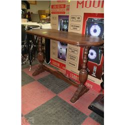 WOOD SOFA TABLE