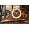 Image 1 : VINTAGE FRANZ HERMLE GERMAN CHIMING MANTLE CLOCK