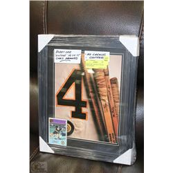 BOBBY ORR "VINTAGE" 1974-1975 CARD FRAMED