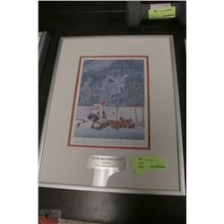 THE SHOT HEARD AROUND THE WORLD PRINT