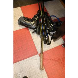 SALOMON SCREAM 8 PILOT ALPINE SKIS & BOOTS 165CM