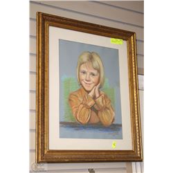 VANKOVENKO 1974 SIGNED DRAWING 24"X20"