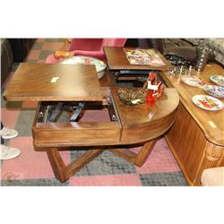 SOLID WOOD BROYHILL COFFEE TABLE