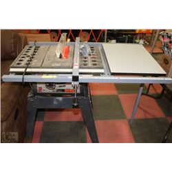 DUREX 10" TABLE SAW ON STAND WITH EXTENSION