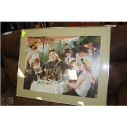 "RENOIR" REPLICA FRAMED PRINT 34"X29"
