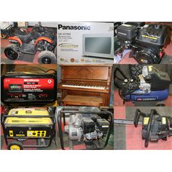 FEATURE LOTS 2-22 TOOLS AND TOYS 10AM