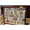Image 1 : VINTAGE FRAMED MATCHBOOK COVER COLLECTION 32" x 25