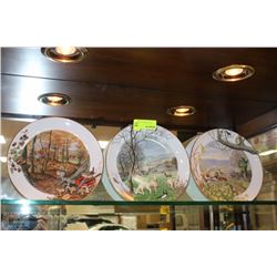 ESTATE COLLECTION OF 3 ENGLISH WORCHESTER 1979