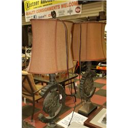 PAIR OF  LARGE DECORATIVE LAMPS
