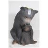 Image 1 : CERAMIC MOTHER BEAR AND CUB ORNAMENT
