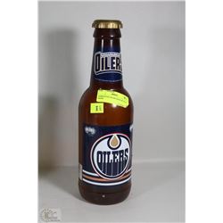 EDMONTON OILERS BEER BOTTLE BANK