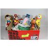 Image 1 : SIX 9" DISNEY PRODUCTION FIGURINES CERAMIC &