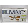 Image 1 : SCANDINAVIAN 42" REMOTE CEILING FAN NEW