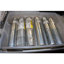 SIX 10LB TUBES OF 8018 WELDING ROD