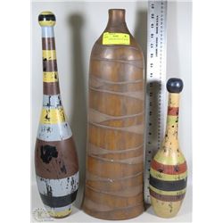 LOT OF THREE DECORATIVE PIECES