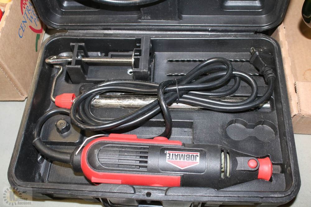 JOBMATE ROTARY TOOL IN CASE WITH GUIDE AND