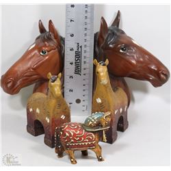 FLAT OF HORSE COLLECTIBLES