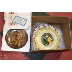 BOX OF 4 COLLECTORS PLATES