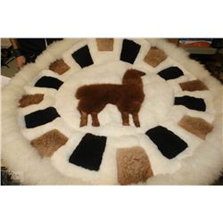 GENUINE ALPACA RUG