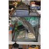 Image 1 : REPTILE TANK WITH ALL SUPPLIES INCL LIGHT & SCREEN