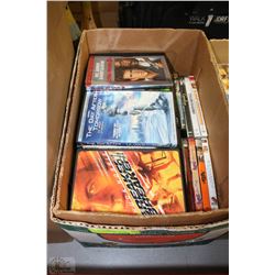 LOT OF 50 DVD'S (TED, BLACKHAWK DOWN, ETC.)