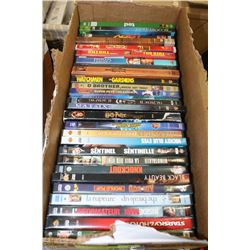 LOT OF 50 DVD'S (FANTASTIC 4, I-ROBOT, ETC.)