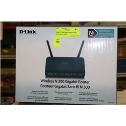 NEW D-LINK WIRELESS N300 GB ROUTER (IN BOX)
