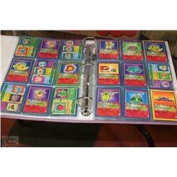 PUKEY-MON PARODY TRADING CARDS (180 IN THE ALBUM)