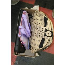 LOT OF 3 NEW BAGS INCL MCM BACKPACK, NEW PORTFOLIO