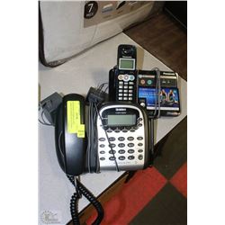 PANASONIC HYBRID IP AND LANDLINE PHONE WITH UNIDEN