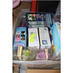 TUB OF 3 LATCH HOOK KITS,GEMAGIC(CATHY MITCHELS)&